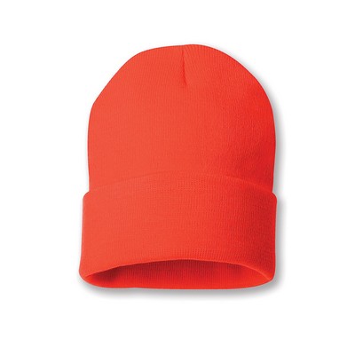 Sportsman™ 12" Solid Cuffed Beanie